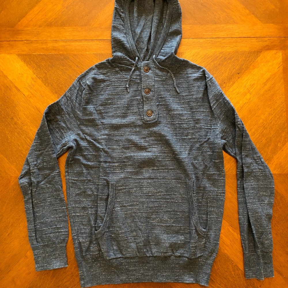 Men’s J. Crew Henley Hoodie